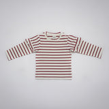 Baby Girls Denim Playsuit with Inner T-Shirt (2Pcs Set)