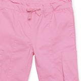 Baby Girls Drawcord Cargo Jogger Pant