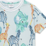 Baby Boys Graphic Printed T-shirt And Shorts(2pcs set)