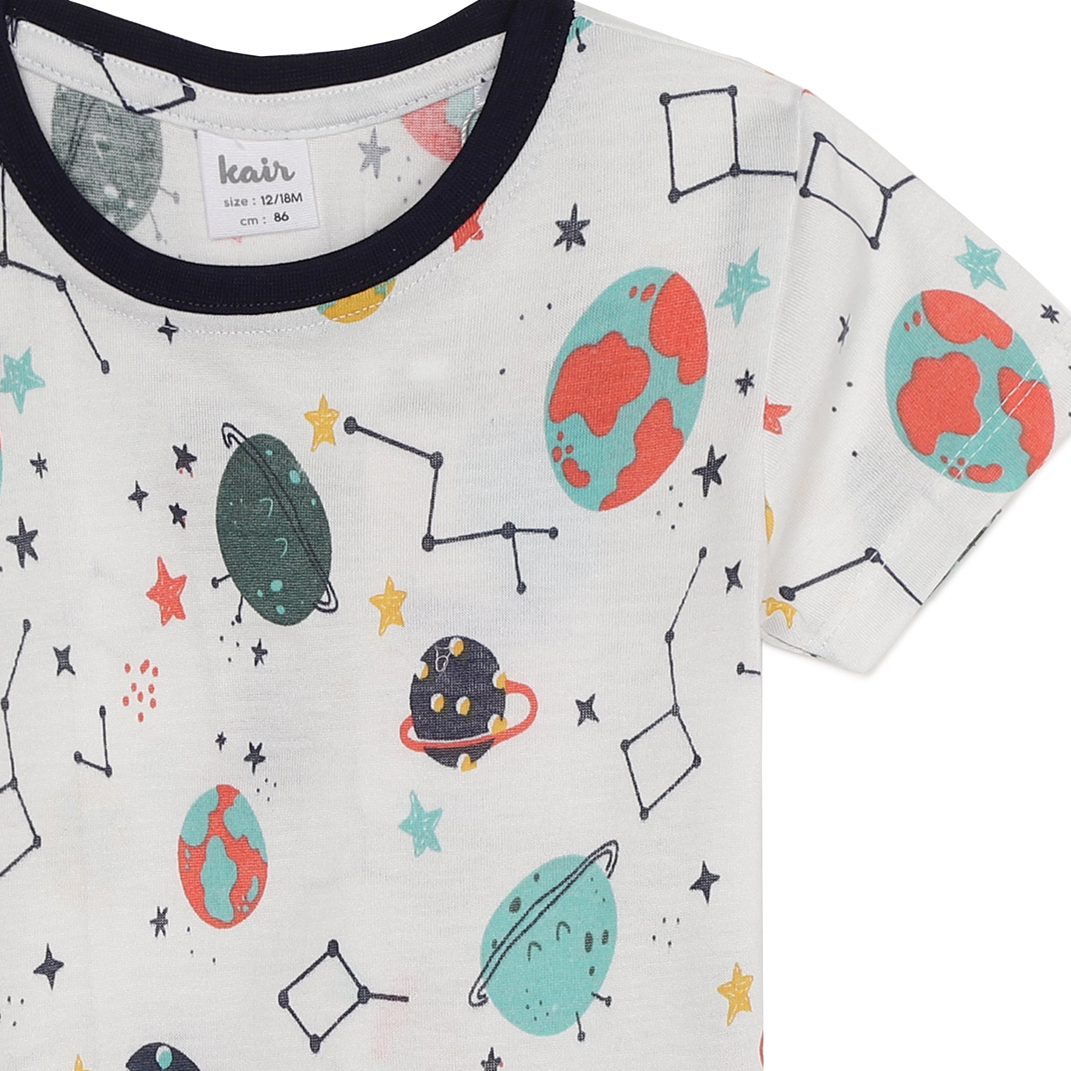 Baby Boys Converse Printed Half Sleeve T- Shirt