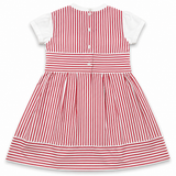 Kid Girls Sleeveless Dress With half Sleeve T-Shirt(2pcs set)