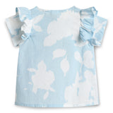 Baby Girls Set Half Sleeve Top with Shorts and Head Band (3Pcs Set)