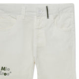 Baby Boys White Shorts