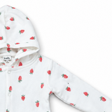 Babies Playful Hooded Full Sleeve Sleepsuit With Mittens