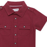 Baby Boys Collar Neck Half Sleeve Exclusive Shirt