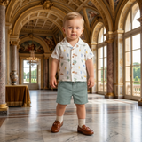 Baby Boys Safari Shirt