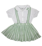Baby Girls Decorative Suspender Dress