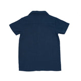 Kids Boys Moroccan Blue Safari Shirt