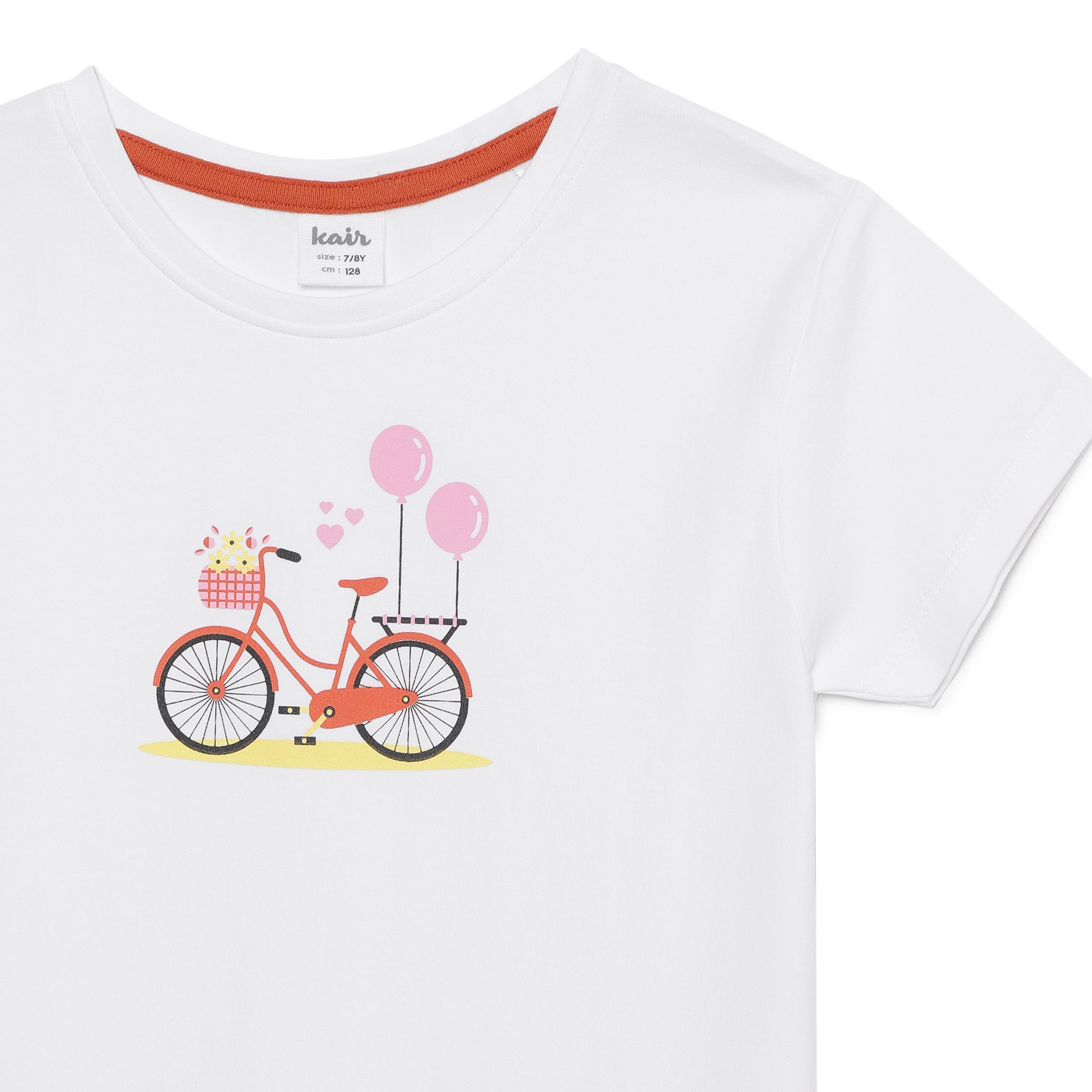 Kid Girls Spaghetti Dress With Inner T-Shirt(2pcs Set)
