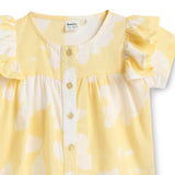 Baby Girls Set Half Sleeve Top with Shorts and Head Band (3Pcs Set)