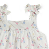 Baby Girls Set Half Sleeve Top with Shorts and Head Band (3Pcs co-ord Set)