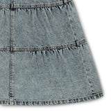 Kid Girls Blue Denim Skirt