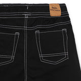 Kid Boys Black Twill Shorts