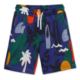 Boys Collar Neck Half Sleeve Shirt With Shorts(2pcs co-ord set)