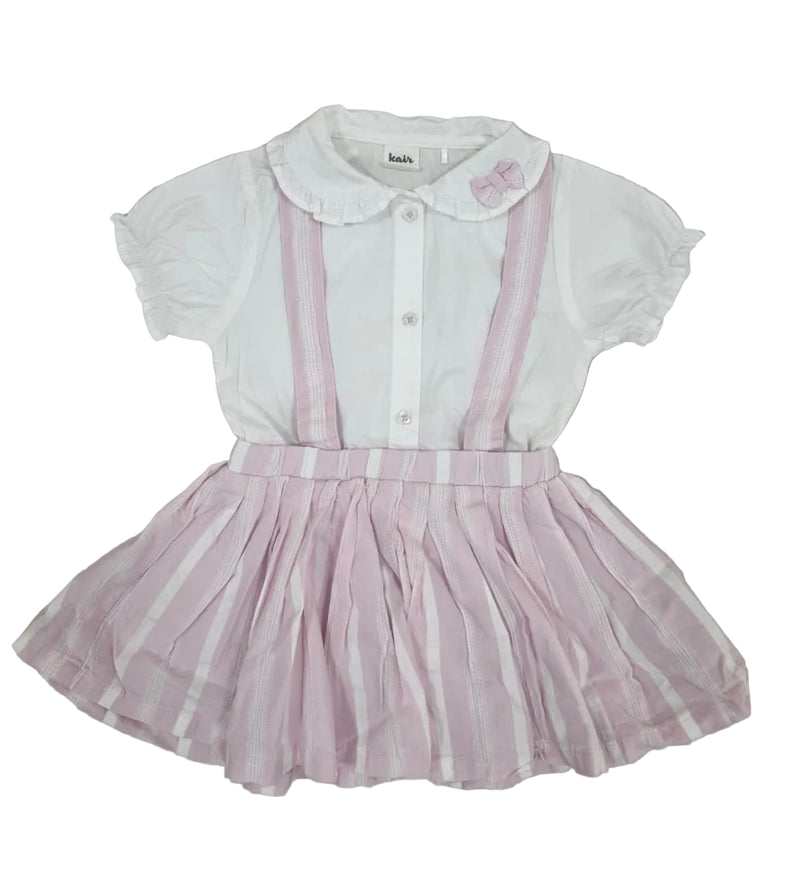 Baby Girls Decorative Suspender Dress