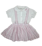 Baby Girls Decorative Suspender Dress