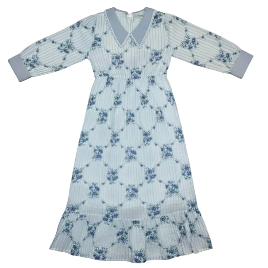 Kids Girls Blue Maxi Dress Kids Girls Blue Maxi Dress