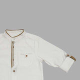 Kids Boys Grandad Collar Shirt