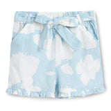 Baby Girls Set Half Sleeve Top with Shorts and Head Band (3Pcs Set)