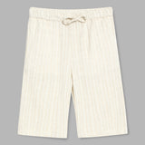 Kid Boys Safari Collar Neck Half Sleeve Shirt With Shorts(2pcs Set)