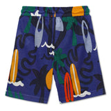 Boys Collar Neck Half Sleeve Shirt With Shorts(2pcs co-ord set)