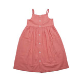 Kid Girls Pinafore Dress With Inner T-Shirt(2pcs set)