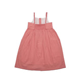 Kid Girls Pinafore Dress With Inner T-Shirt(2pcs set)