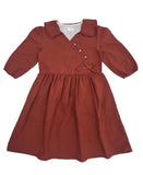 Kids Girls Large Collared Dress