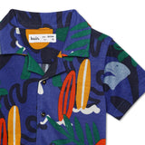 Boys Collar Neck Half Sleeve Shirt With Shorts(2pcs co-ord set)