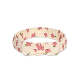 Kid Girls Frill Neck Half Sleeve Dress With Headband