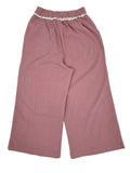 Kids Girls Cropped Top With Pant (2pcs Set)