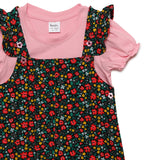 Baby Girls Dress With Inner T-Shirt (2pcs Set)