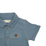 Baby Boys Shirt With Shorts(2pcs Co-Ord set)