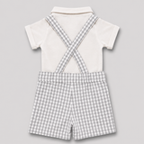Baby Suspender shorts with Half Sleeve T-Shirt