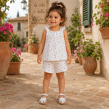 Baby Girls Top With Shorts (2pcs Set)