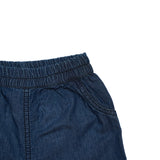 Baby Girls Elasticated Waistband Denim Shorts
