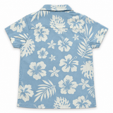 Baby Boys Tropical Printed Shirt With Shorts(2Pcs Co-Ord Set)