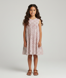 Kid Girls Round Neck Sleeveless Dress