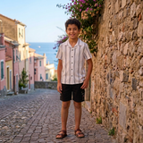 Kid Boys Solid Black Shorts