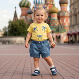 Baby Girls Drop Shoulder T-Shirt