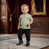 Baby Boys Drop Shoulder T-Shirt