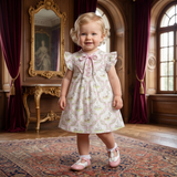 Baby Girls Butterfly Sleeve Dress