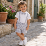 Baby Suspender shorts with Half Sleeve T-Shirt