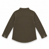 Baby Boys Grandad Collar Roll up sleeve Shirt
