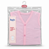 Baby Light Pink Jabla with Shorts (2pcs Set)