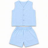 Baby Light Blue Jabla with Shorts (2pcs Set)