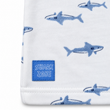 Baby Boys Off White Half Sleeve T-Shirt With Shorts (2Pcs Co-Ord Set)