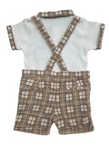 Baby Boys Playsuit with Inner T-Shirt( 2Pcs Set)