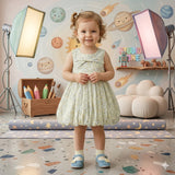 Baby Girls Round Neck Balloon Dress