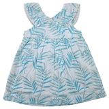 Baby Girls Tropical Leaf Print Dress